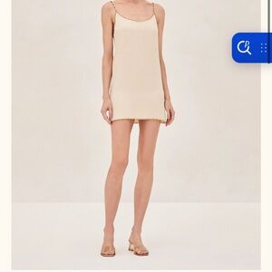 Alexis Cream Mini dress